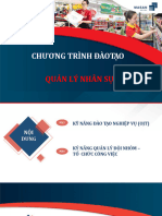 Training Quản Lý Nhân Sự