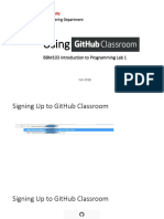 Github_classroom _and_linux_commands