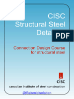 CISC Design Course Connection Design For Steel Structures