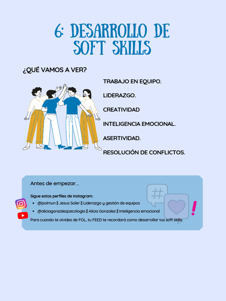 T6 - Desarrollo de Las Soft Skills | PDF | Las emociones | Negociación