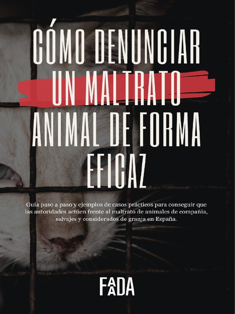 Cómo Denunciar Un Maltrato Animal de Forma Eficaz | PDF | zoo | Abuso ...
