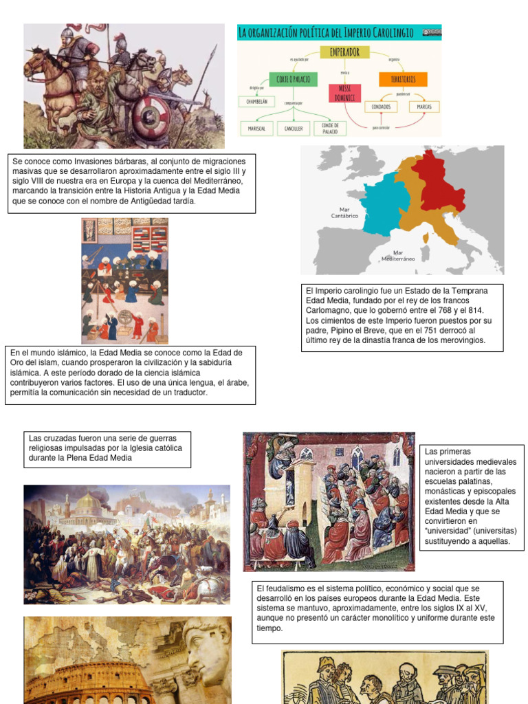 Historia de la Edad Media en Europa | PDF | Edades medias | Europa