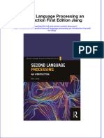 (Download PDF) Second Language Processing An Introduction First Edition Jiang Online Ebook All Chapter PDF