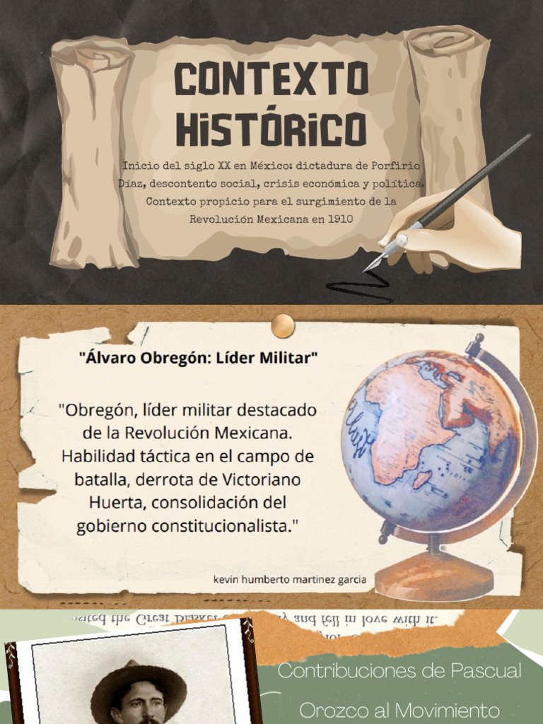 Presentación de Historia Proyecto Trabajo Papel Antiguo Vintage Marrón ...
