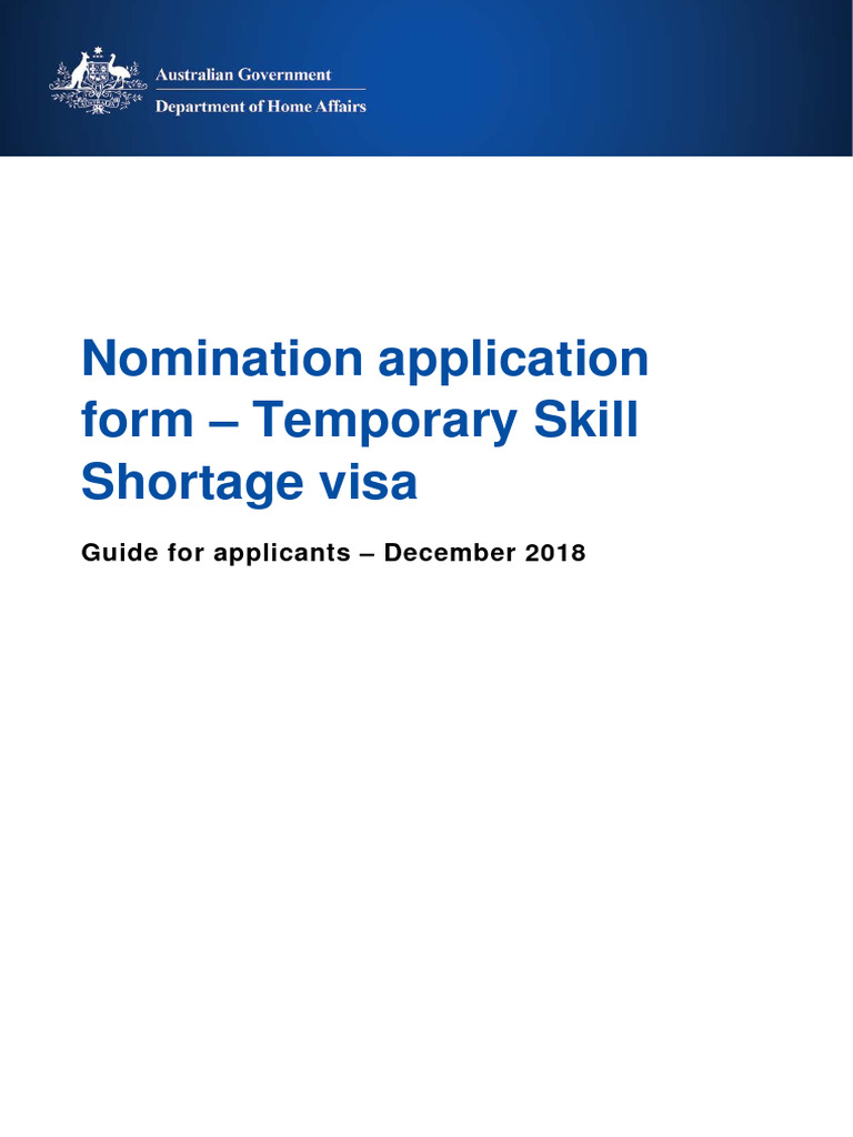 Tss Nomination Form Guide For Applicants | PDF | Salary | Employment