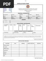 ROAP Application Form