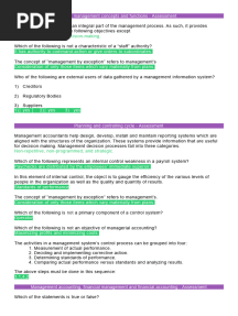 Management Accounting