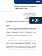 Saúde Da População em Gera, Usuáriose Profissionais Da Policlínicado Catole CG - F