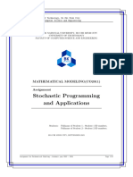 Stochastic Programming and Applications: Mathematical Modeling (Co2011)