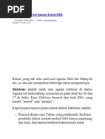 Kitab Suci Agama Sikh Adalah Guru Granth Sahib