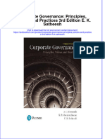 [Download pdf] Corporate Governance Principles Policies And Practices 3Rd Edition E K Satheesh online ebook all chapter pdf 