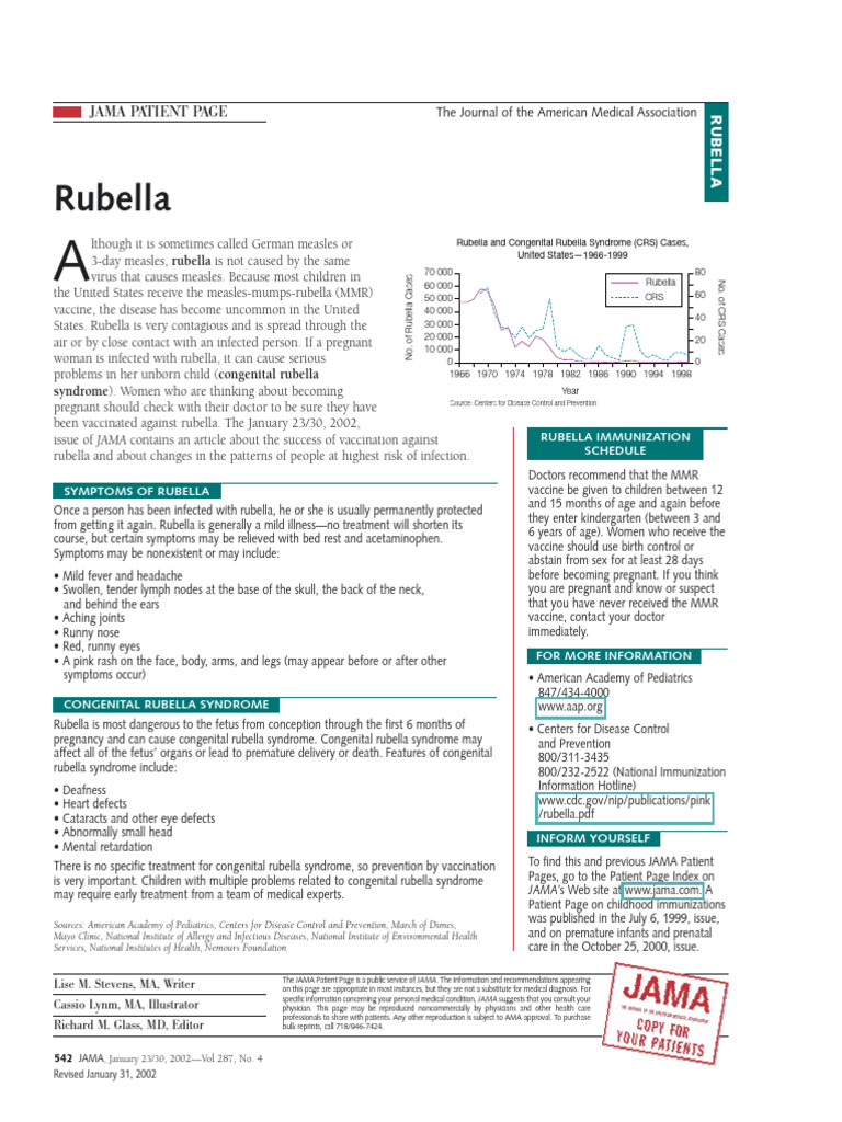 Understanding Rubella and Immunization | PDF | Vaccination | Medical ...