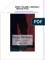 (Download PDF) False Prophet Volume 1 Edition 5 Martinet Press Online Ebook All Chapter PDF