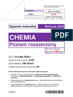 Matura 2024 - Rozszerzona Chemia - Arkusze CKE