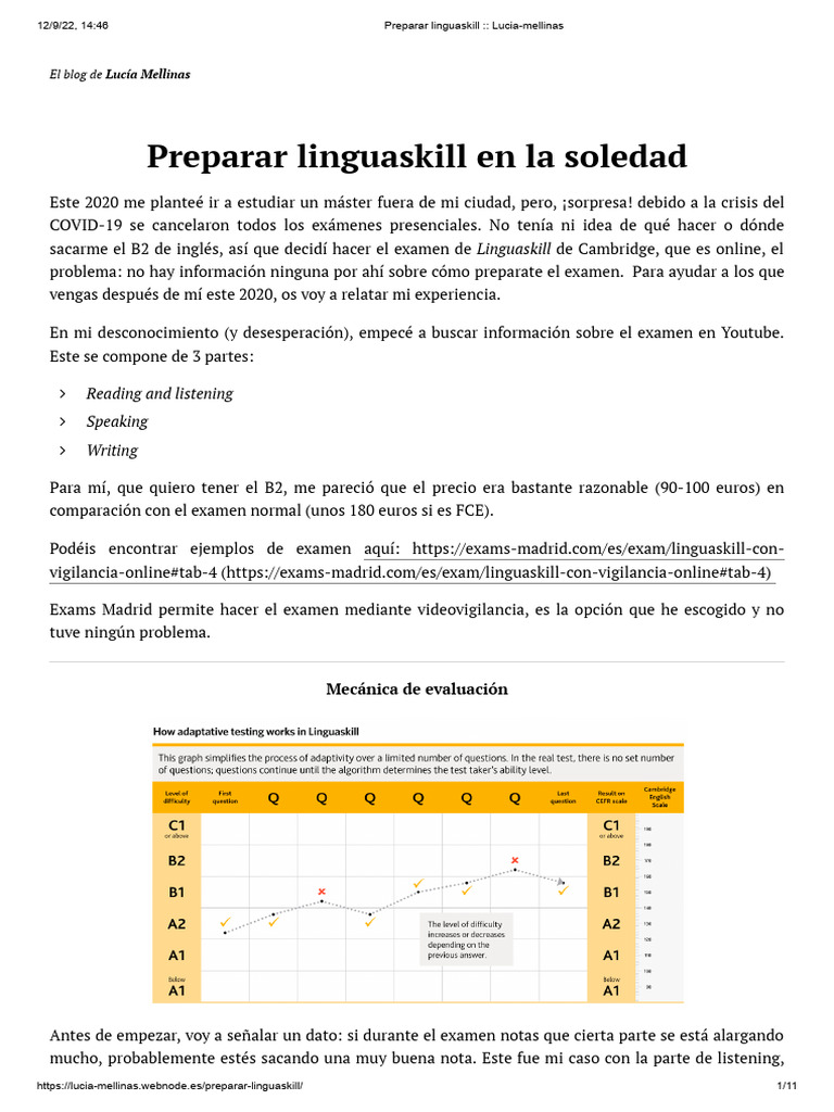 Preparar Linguaskill | PDF
