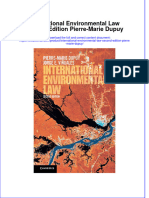 (Download PDF) International Environmental Law Second Edition Pierre Marie Dupuy Online Ebook All Chapter PDF