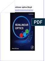 [Download pdf] Nonlinear Optics Boyd online ebook all chapter pdf 