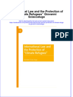 (Download PDF) International Law and The Protection of Climate Refugees Giovanni Sciaccaluga Online Ebook All Chapter PDF