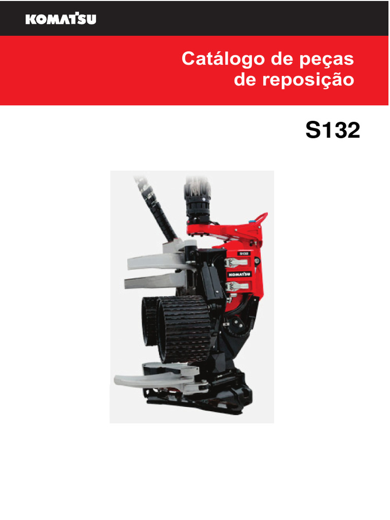 Catálogo de Peças Komatsu S132 | PDF | Máquinas | Ferramentas