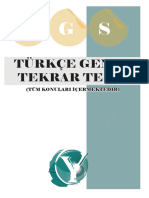 8.sinif Turkce Genel Tekrar Testi Tum Konular