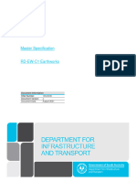 Master Specification - Part Rd-Ew-C1 - Earthworks