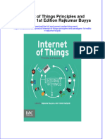 (Download PDF) Internet of Things Principles and Paradigms 1St Edition Rajkumar Buyya Online Ebook All Chapter PDF