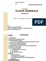 Cours de géologie générale ENSA Agadir Partie I S2 2024