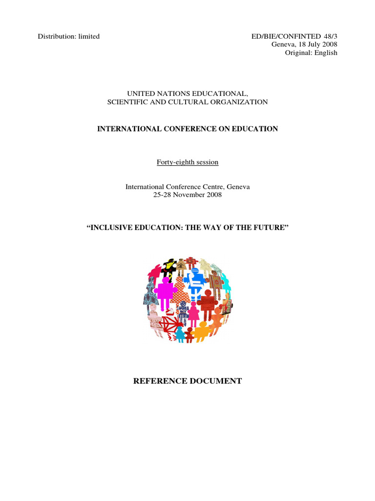 Inclusive Education - The Way of The Future | PDF | Inclusion ...