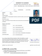 Admit Card