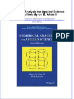 (Download PDF) Numerical Analysis For Applied Science 2Nd Edition Myron B Allen Iii Online Ebook All Chapter PDF