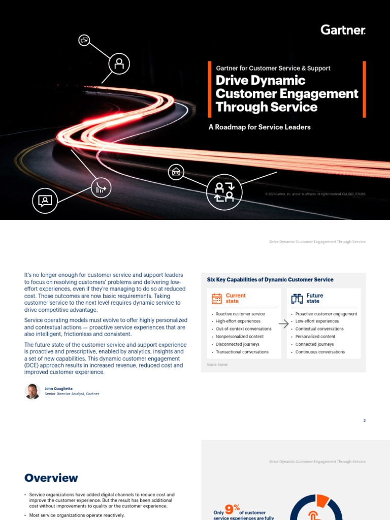 Dynamic Customer Engagement Roadmap | PDF | Analytics | Agile Software ...