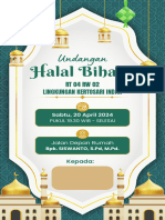 Undangan Halal Bihalal 