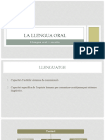 La Llengua Oral