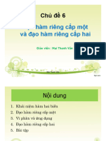 Chu de 6. Dao Ham Rieng Cap Mot Va Cap Hai