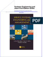 (Download PDF) Service Systems Engineering and Management First Edition Griffin Online Ebook All Chapter PDF