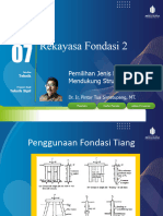 Rekayasa Fondasi 2 Modul 07