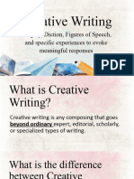 Creative Writing Lesson 1