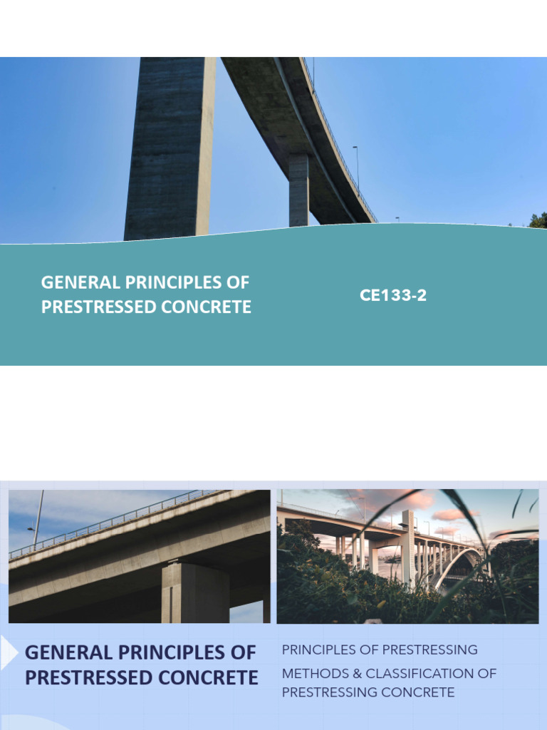5 - General Principles of Prestressed Concrete | PDF | Prestressed ...