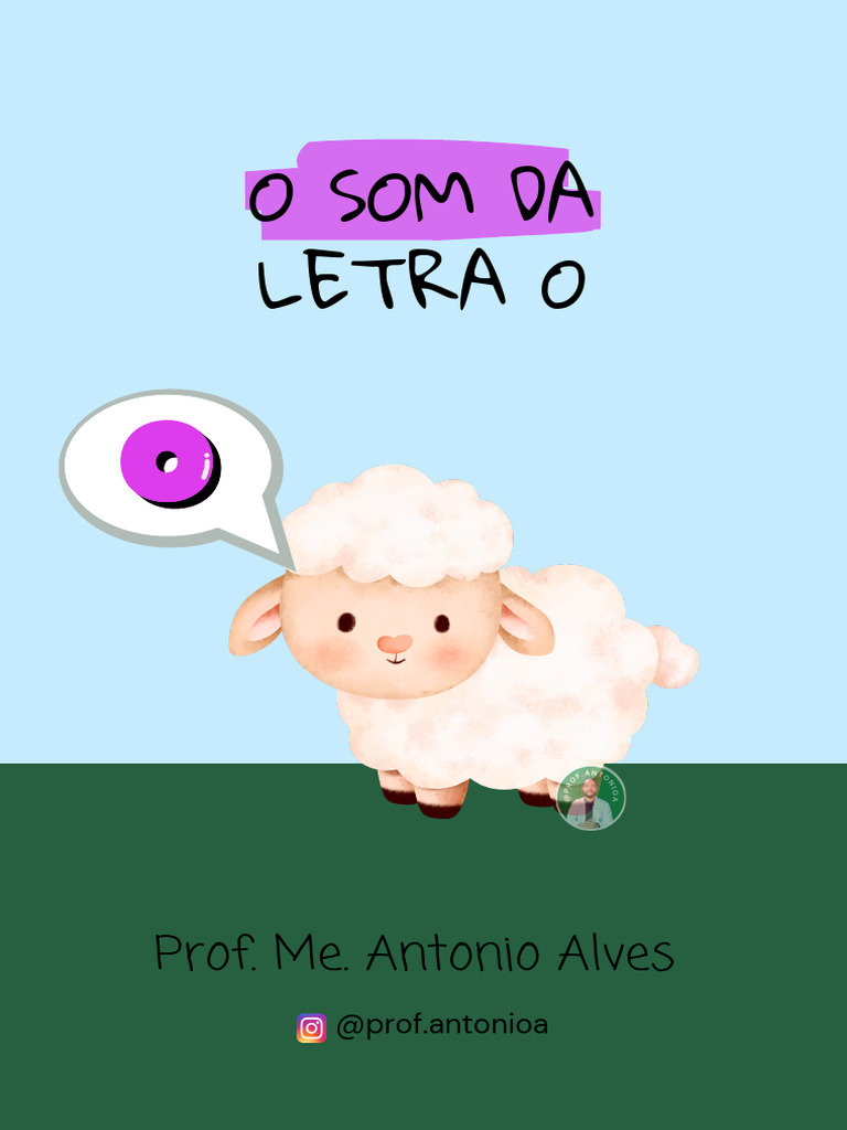 Som da Letra O na Alfabetização | PDF | Alfabetização