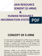 E-HRM & HRIS