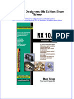 (Download PDF) NX 10 0 For Designers 9Th Edition Sham Tickoo Online Ebook All Chapter PDF