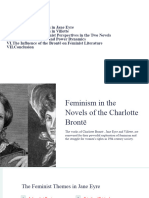 Feminism in The Novels of The Bronte Sisters