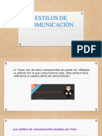 Estilos de Comunicación