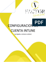 Configuracion de Cuenta Intune 1