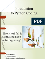 Python I