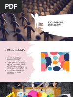 Focus Group Discussion Flow Guide | PDF | Focus Group | Human Communication