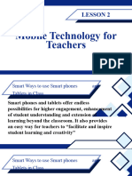 Lesson 2 Mobile Technology For Teachers 1
