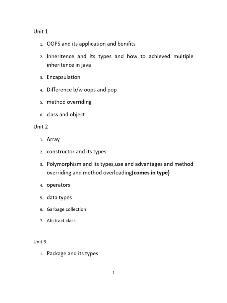 Java OOP Concepts & Applications | PDF | Science & Mathematics | Computers