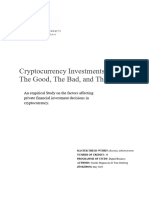 Cryptocurrency investing