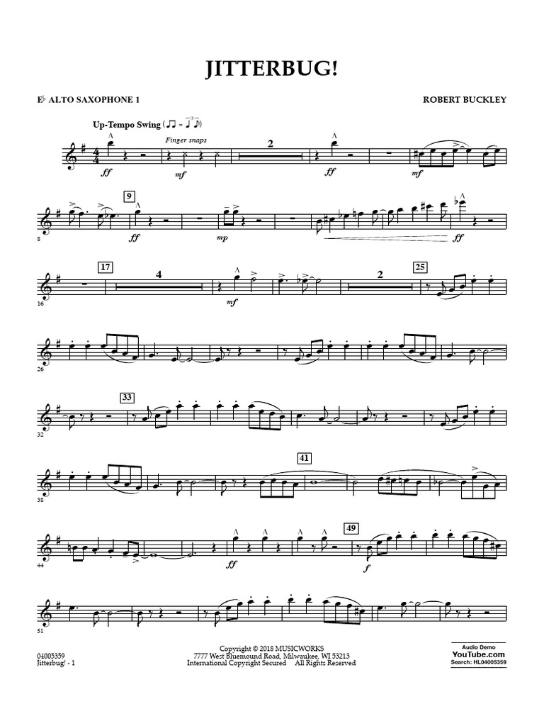 05 Jitterbug! Saxs | PDF
